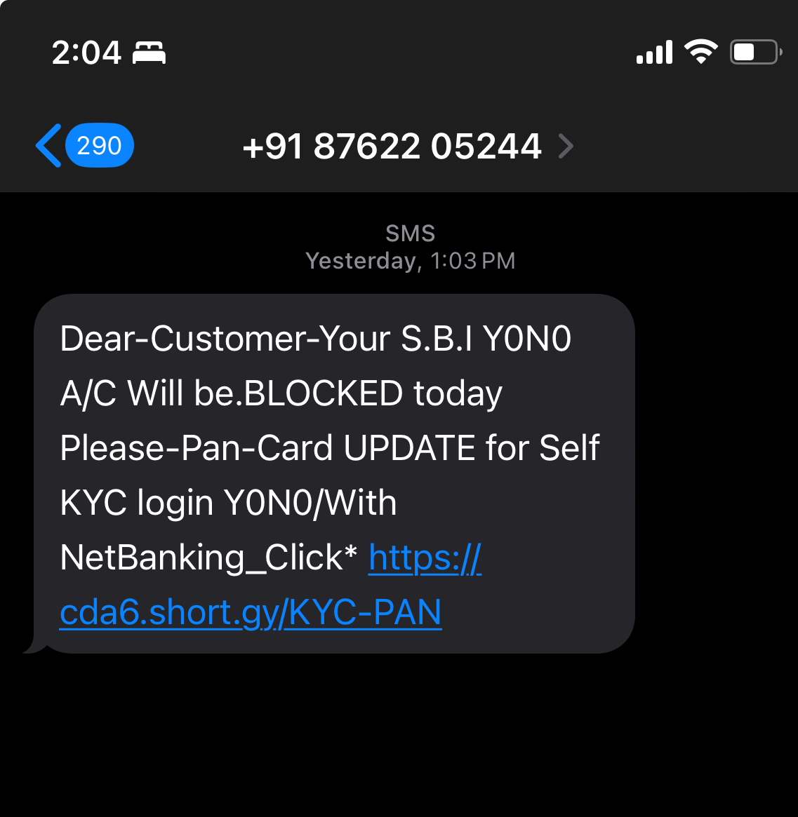 Decoding the Phishing: SMS, Email Scam in Banking and Finance ...