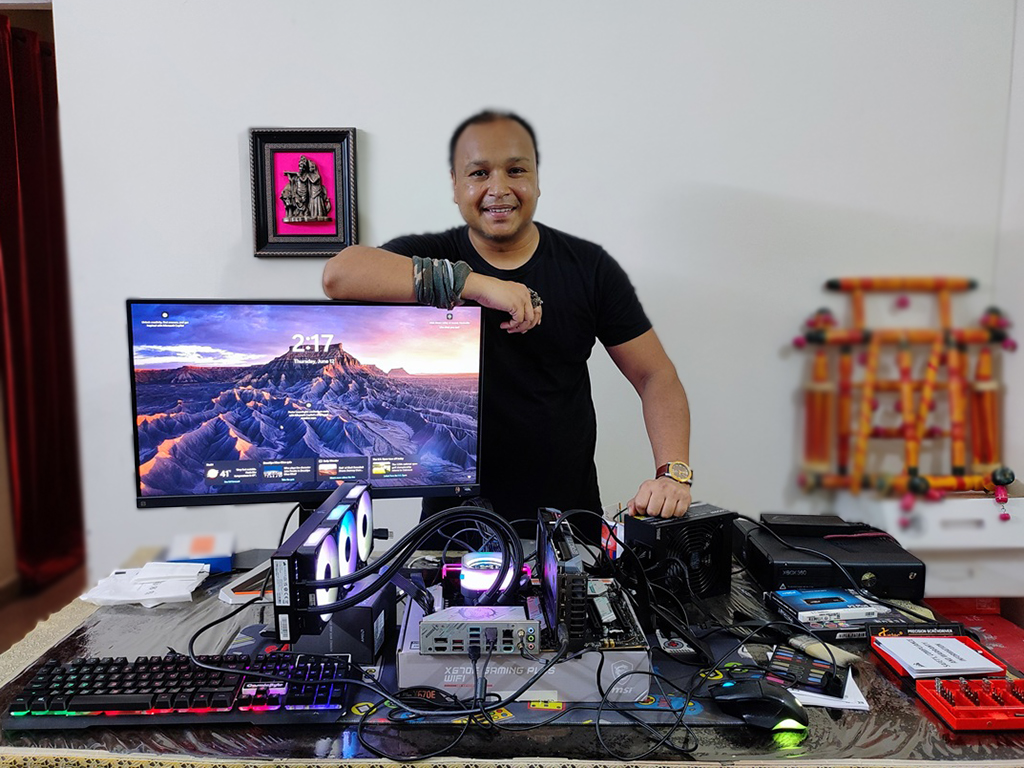 AskDushyant with my AI cum Gaming Super computing Rig Year 2025