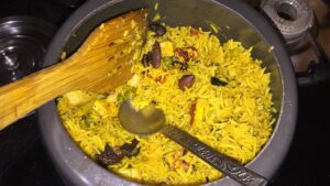 Rice Pulav home cooked food Year 2013 AskDushyant