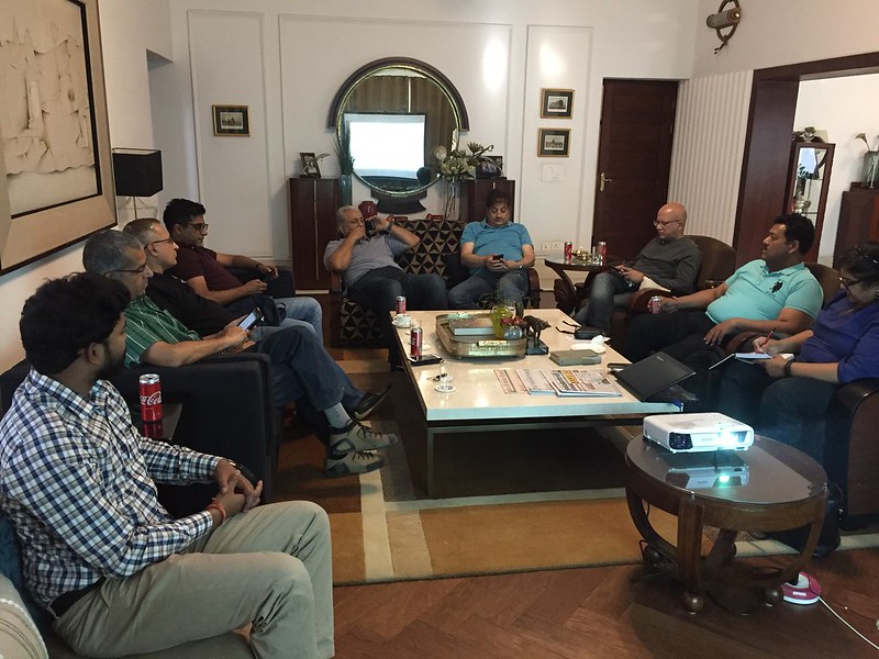 CP Gurnani and Elite NITR Alumni NIT Delhi meet discussion event AskDushyant Year 2018