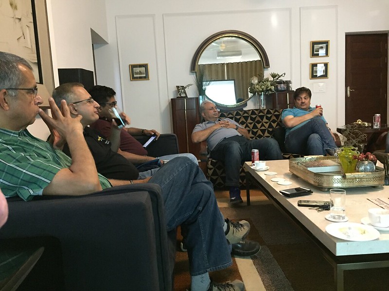 Jorbag Mahindra Guest House with CP Gurnani and NITR Elite NIT Delhi meet discussion event AskDushyant Year 2018
