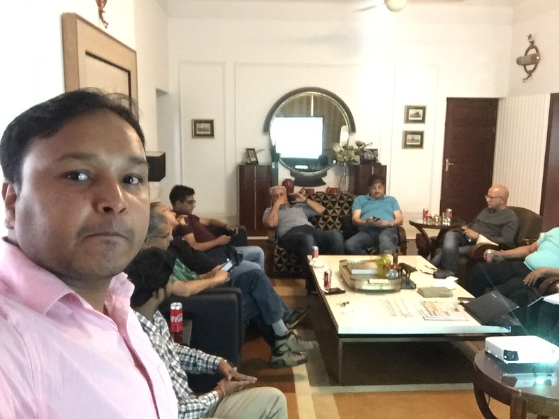 Me and NITR Elite NIT Delhi meet discussion event AskDushyant Year 2018