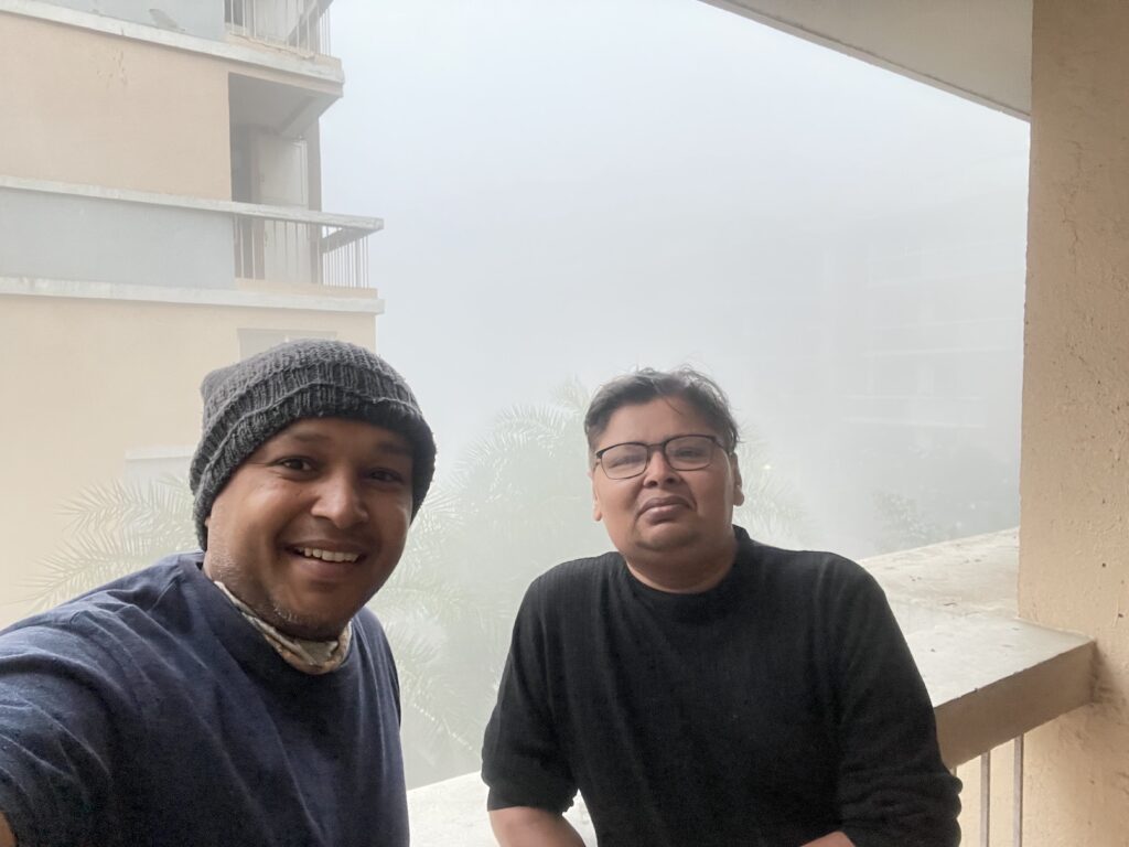 6 AM Foggy Day with Friend Kushagra jain at Gr Noida Harley ride 15 Dec 2025 AskDushyant