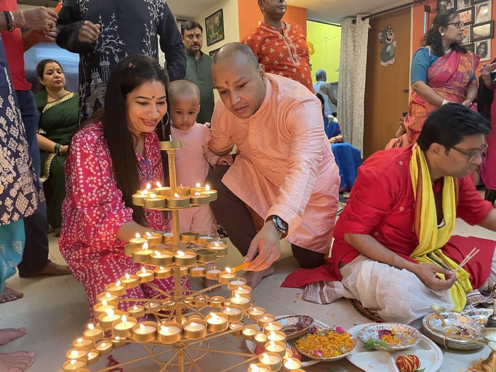Kali puja celegration at dr mahua house year 2025 AskDushyant