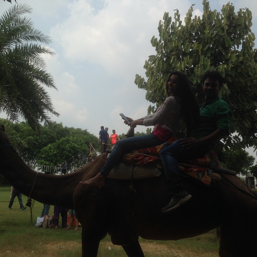 Camel ride Peoplestrong tech team outing Yr 2016 AskDushyant