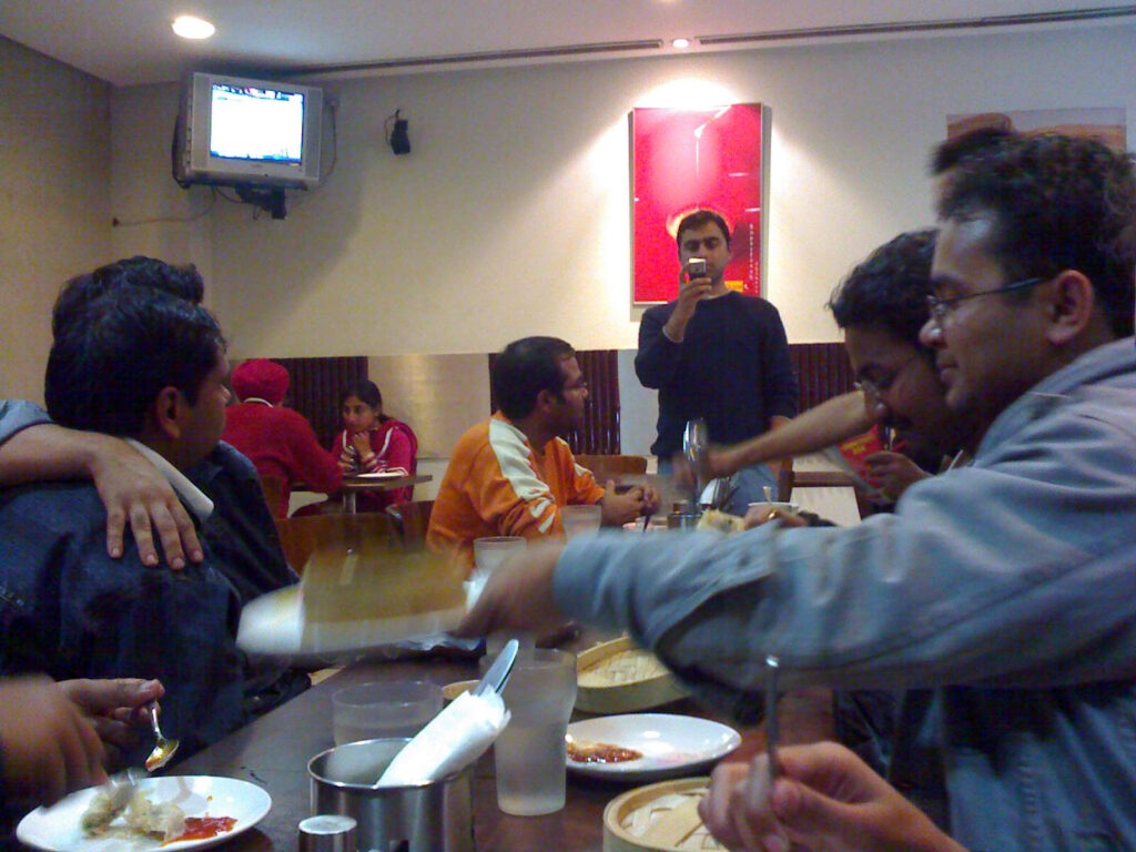 Enjoying First Tech Party Desiya Startup Gurgaon Year 2007