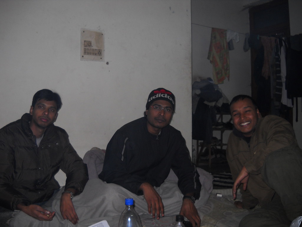 Ganesh and abhishek sir New year 2010 House 1435 sector 15 gurgaon askdushyant