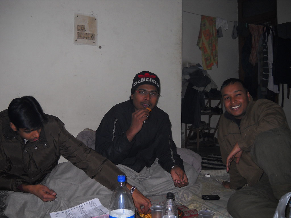 Ganesh sir and me New Year 2010 House 1435 sector 15 gurgaon askdushyant