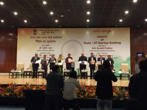 Launch of startup state ranking by Suresh Prabhu Yr 2018 AskDushyant