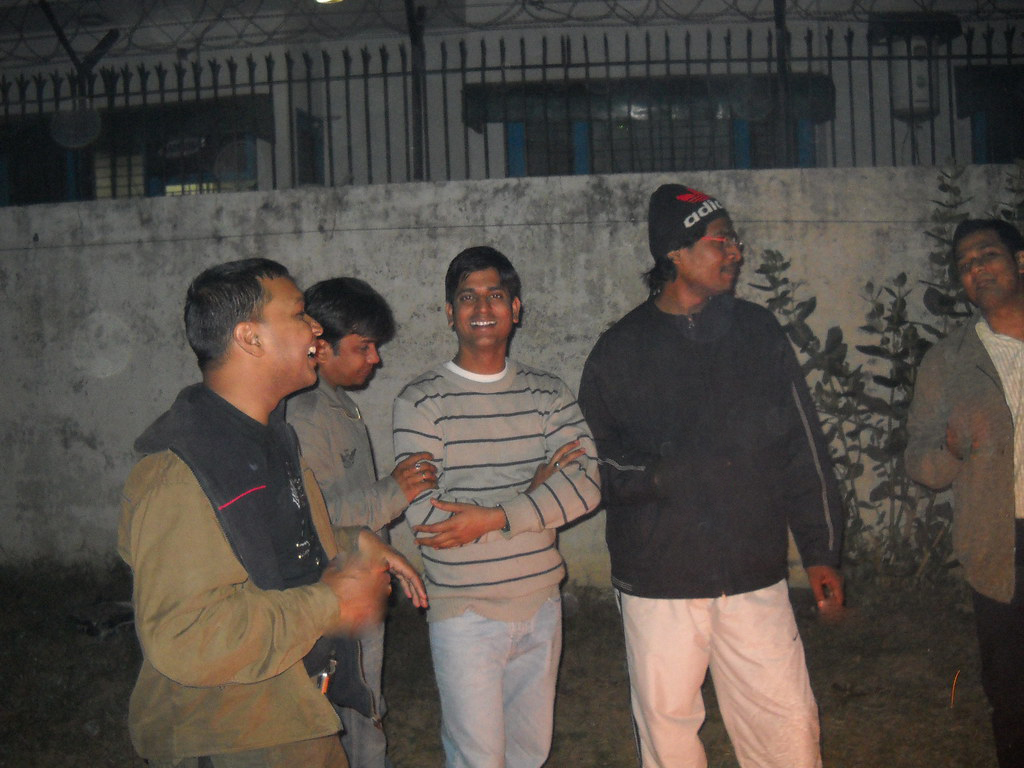 Solving world problem at New year party NIT Alumni New year 2010 House 1435 sector 15 gurgaon askdushyant