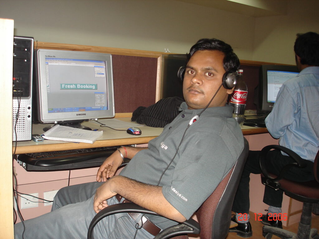 Sushil Kumar designing info graphics Desiya Online Year 2006 AskDushyant