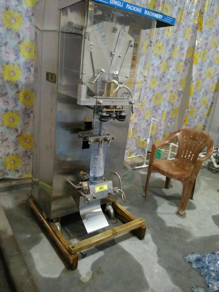water filter pouch packaging machine at kareli mohad Year 2015 AskDushyant