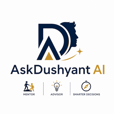 AskDushyant AI Logo Dushyant Gadewal