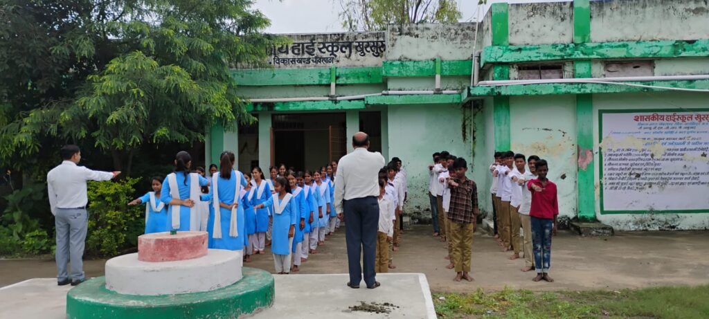 Mama's School Assembly View Khulri Narshighpur Year 2026 #AskDushyant